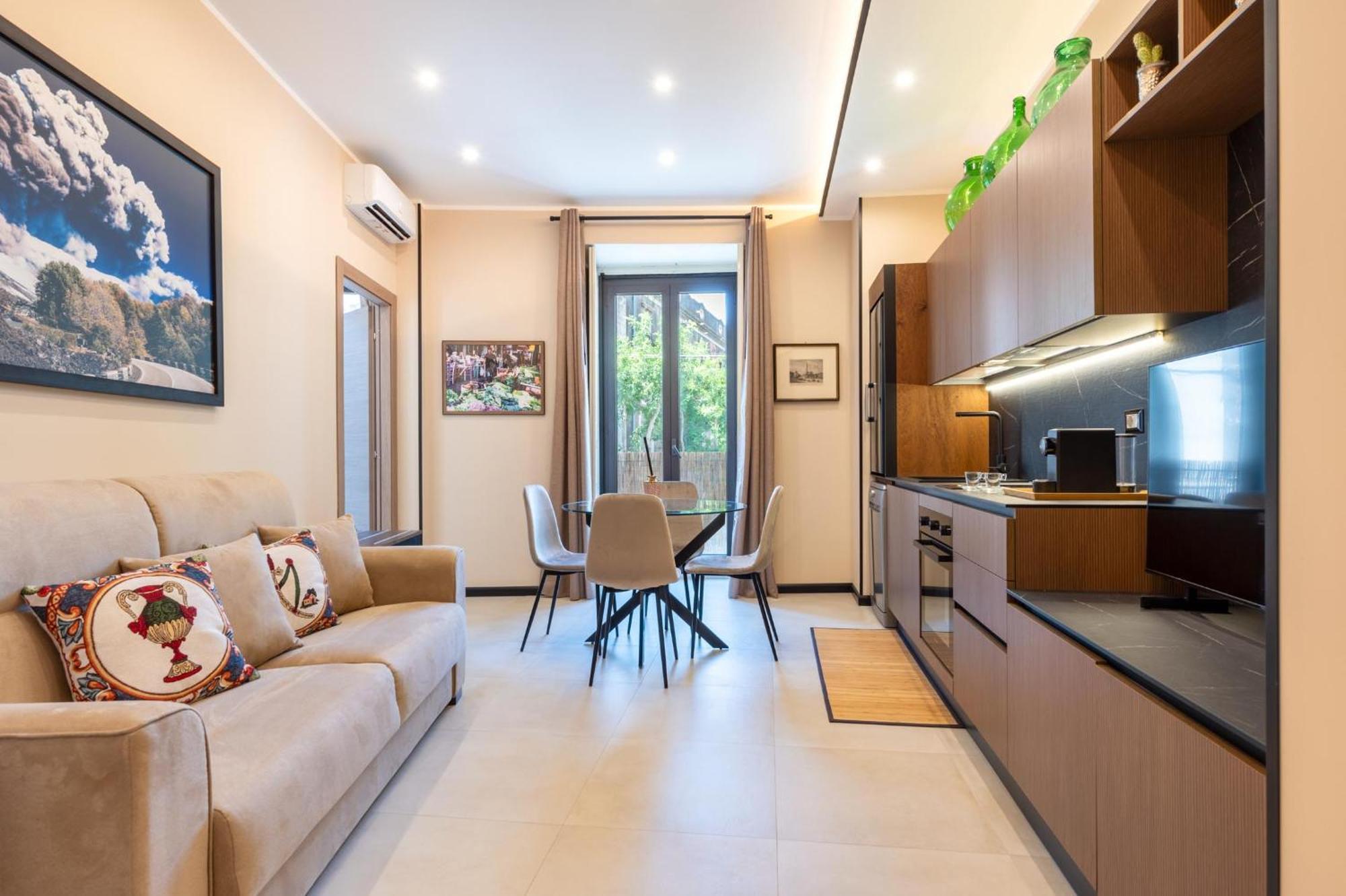 Appartement Terra Dell'Etna à Catane Extérieur photo